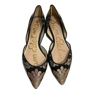 Sam Edelman Rodney Brocade D'Orsay Flats